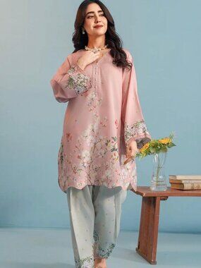 Panache Apparel Kurta and Farshi Shalwar